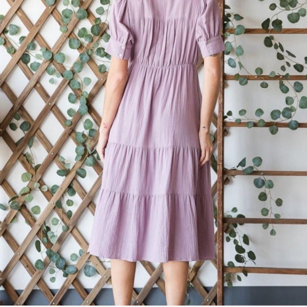 Heyson Lavender Midi Dress - Picture 3 of 4